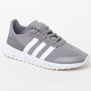 Adidas Gray Flashback Running Shoes Size 6.5